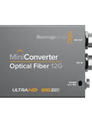 Blackmagic Design CONVMOF12G Mini Converter Optical Fiber 12G-SDI