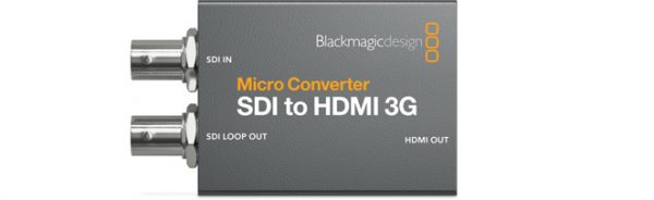 Blackmagic Design CONVCMIC/SH/WPSU Micro Converter SDI to HDMI 3G with Power Supply - Image 5