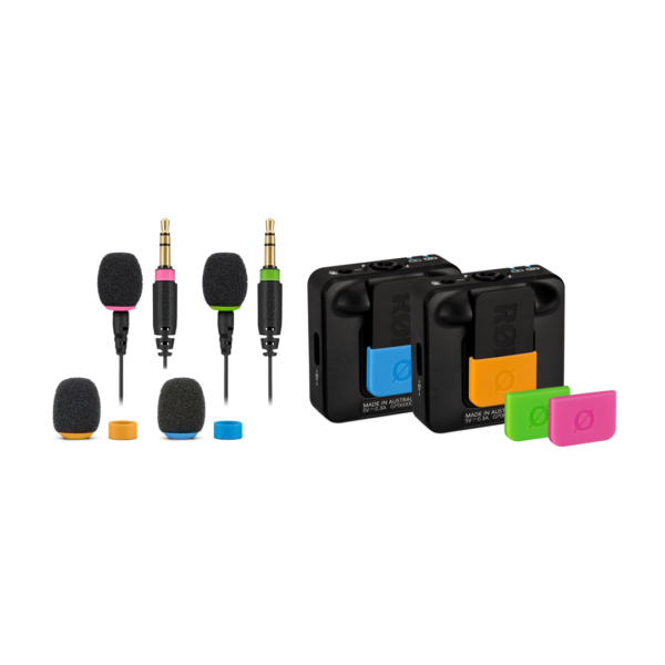 Rode COLORS 2 Set For Wireless GO & Lavaliers