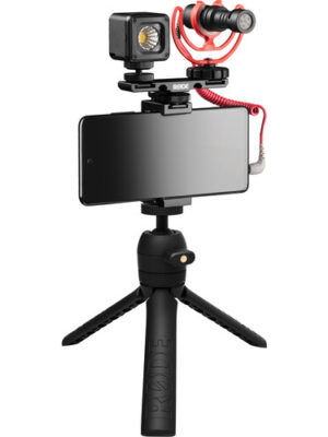 Rode VLOGVMICRO Vlogger Kit Universal Filmmaking Kit for Smartphones with 3.5mm Ports