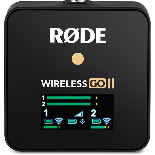 Rode WIGOII Wireless GO II 2-Person Compact Digital Wireless Microphone System/Recorder - Image 6