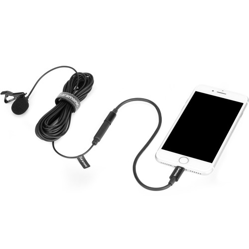 Saramonic LavMicro U1B Omnidirectional Lavalier Microphone with Lightning Connector for iOS Devices - Image 6