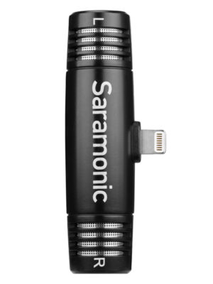 Saramonic SPMIC510 Di Compact Stereo Microphone for iOS Devices with Lightning Connector