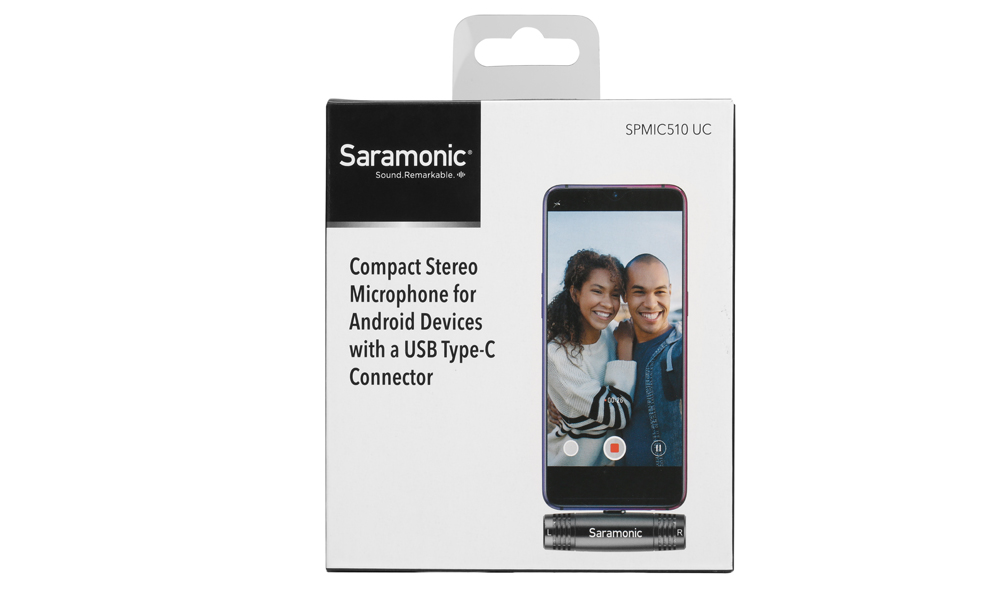 Saramonic SPMIC510 UC Compact Stereo Microphone for Android Devices with USB Type-C Connector - Image 5
