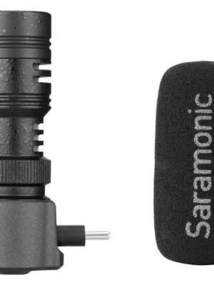 Saramonic SmartMic+ UC Compact Directional Microphone with USB Type-C Plug for Android Mobile Devices