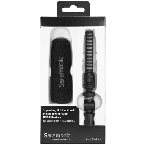Saramonic SmartMic5 UC Mini Shotgun Microphone for USB Type-C Mobile Devices and Computers - Image 10