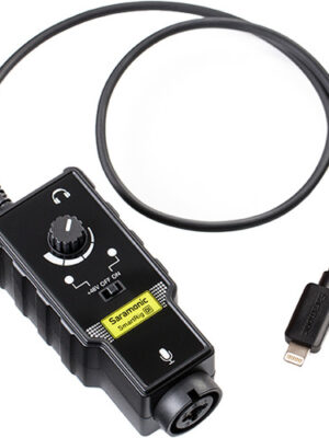 Saramonic SmartRig Di, Single-Channel Mic and Guitar Interface with Lightning Connector for iOS Devices