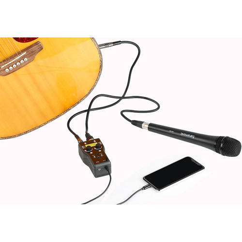 Saramonic SmartRig+ Di, Two-Channel Mic and Guitar Interface with Lightning Connector for iOS Devices - Image 4