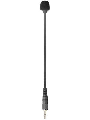Saramonic UMIC-M2 Compact Omni Gooseneck Microphone for Wireless Bodypack Transmitters, Recorders, and Cameras