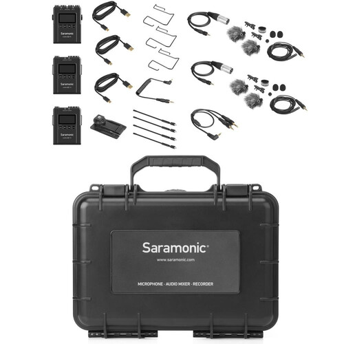 Saramonic UWMIC9S KIT2 2-Person Camera-Mount Wireless Omni Lavalier Microphone System - Image 4