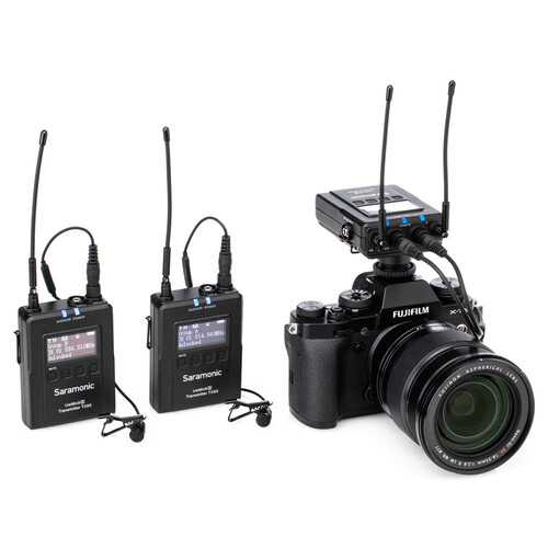 Saramonic UWMIC9S KIT2 2-Person Camera-Mount Wireless Omni Lavalier Microphone System - Image 5