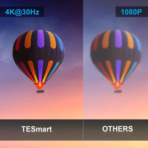 TESmart HSW0501A10 Intelligent 5 Ports HDMI Switcher, Supports 4K@30Hz, Full HD1080P, 3D with IR Remote - Image 5