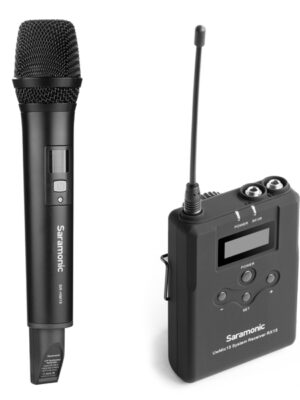 Saramonic UwMic15A Camera-Mount Wireless Cardioid Handheld Microphone System
