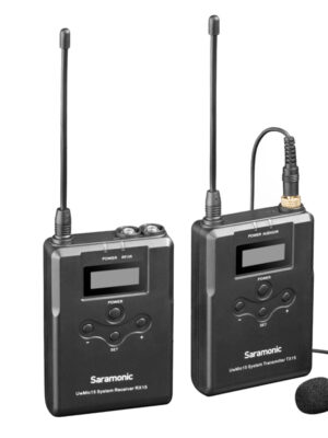 Saramonic UWMIC15 UHF Wireless Lavalier Microphone System