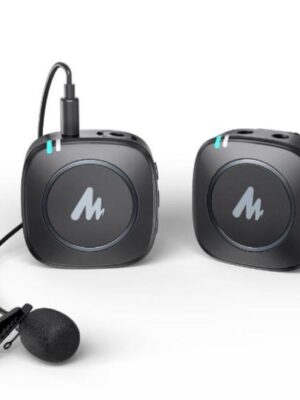 MAONO WM820 Real-time Monitoring and Mute Wireless Lavalier Mic