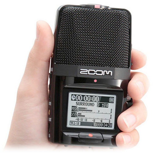 Zoom ZH2N H2n 2-Input / 4-Track Portable Handy Recorder with Onboard 5-Mic Array - Image 4