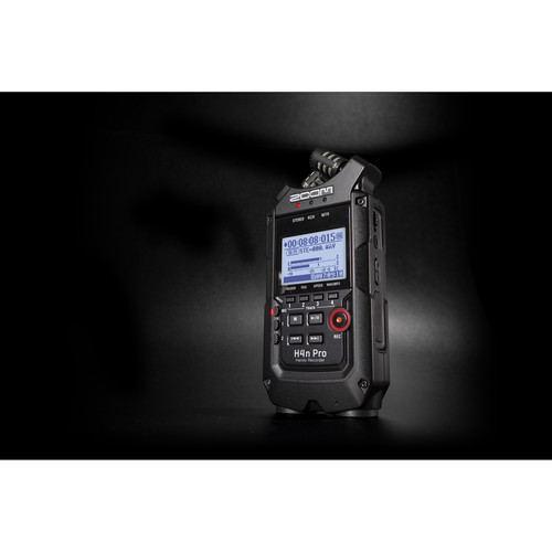 Zoom H4N PRO BLACK H4n Pro 4-Input / 4-Track Portable Handy Recorder with Onboard X/Y Mic Capsule (Black) - Image 8