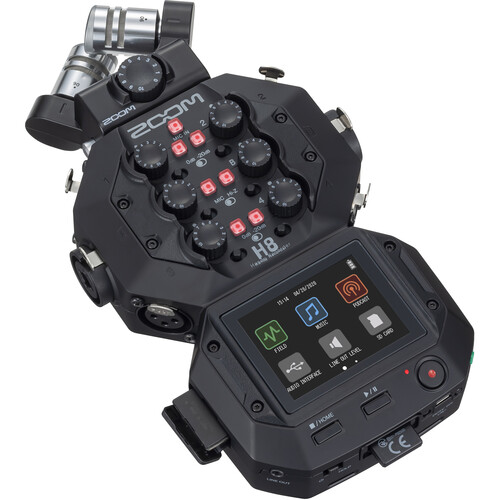 Zoom H8 8-Input / 12-Track Portable Handy Recorder - Image 5