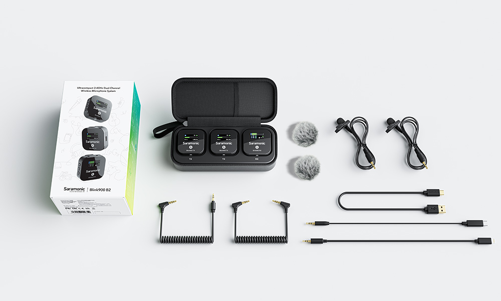 Saramonic Blink 900 B2 2.4GHz Dual-Channel Wireless Microphone System - Image 7